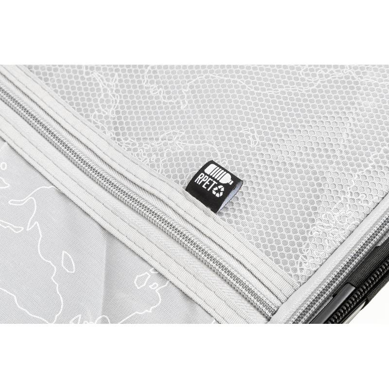 Airmile RPET příruční zavazadlo, černá Airmile RPET příruční zavazadlo, černá