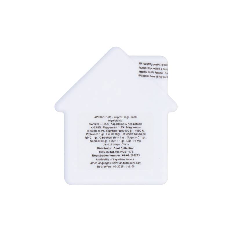 HutMint mátové bonbóny, bílá HutMint mátové bonbóny, bílá