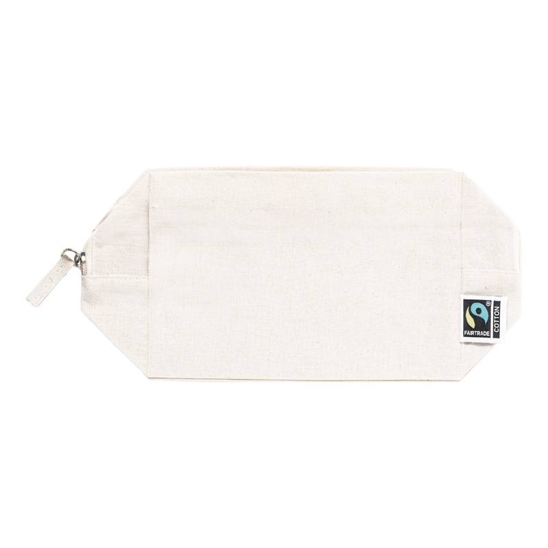 Ferbyss Fairtrade kosmetická taštička, hnědá natural Ferbyss Fairtrade kosmetická taštička, hnědá natural