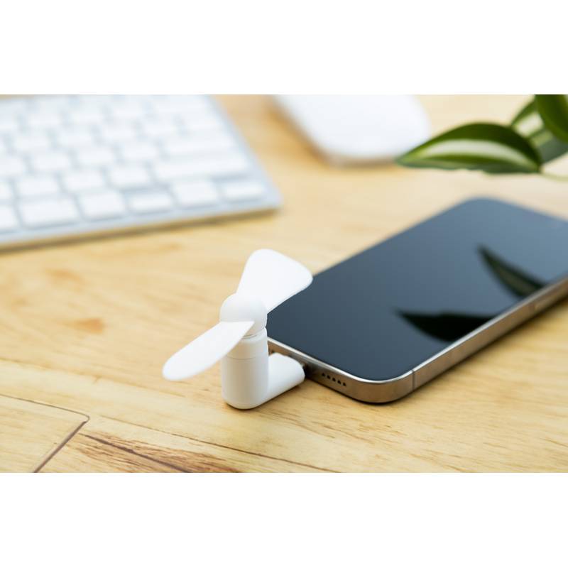Blobile větráček na mobil, bílá Blobile větráček na mobil, bílá