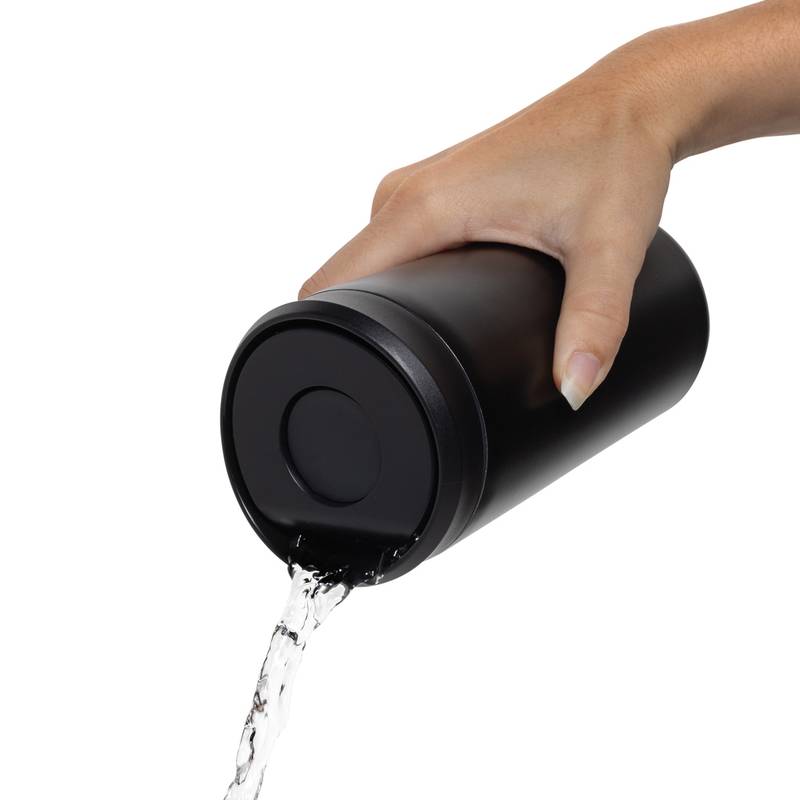 Termohrnček 400ml Avira Alix z RCS recykl. nerezovej ocele, čierna Termohrnček 400ml Avira Alix z RCS recykl. nerezovej ocele, čierna