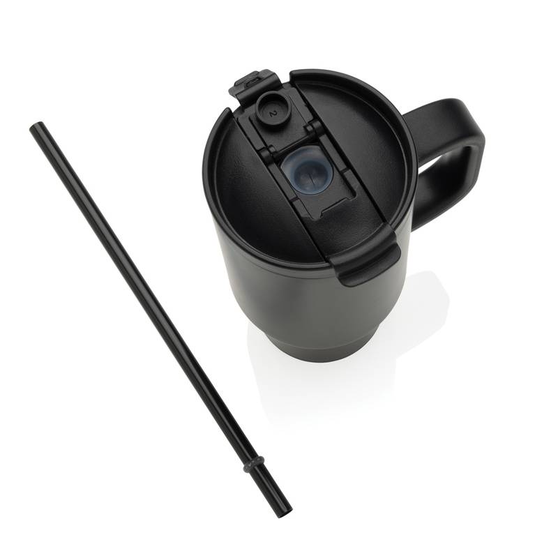 Cruiser RCS recyklovaný kompaktní termohrnek, černá Cruiser RCS recyklovaný kompaktní termohrnek, černá