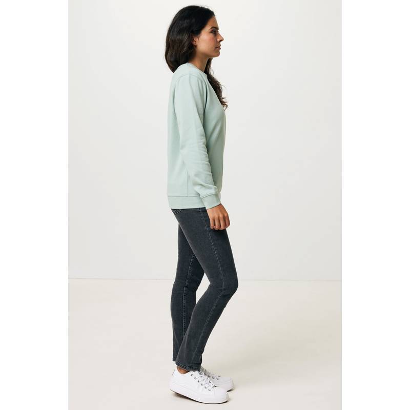 Mikina Iqoniq Zion z recykl. bavlny, zelená Iceberg Mikina Iqoniq Zion z recykl. bavlny, zelená Iceberg