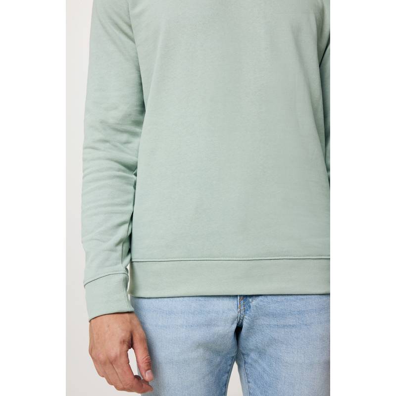 Mikina Iqoniq Zion z recykl. bavlny, zelená Iceberg Mikina Iqoniq Zion z recykl. bavlny, zelená Iceberg