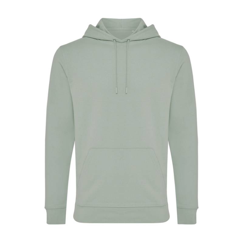 Mikina s kapucí Iqoniq Jasper z recykl. bavlny, zelená Iceberg Mikina s kapucí Iqoniq Jasper z recykl. bavlny, zelená Iceberg