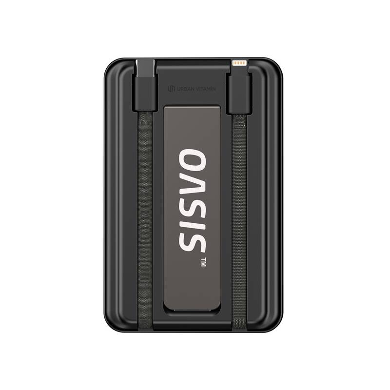 Magnetická powerbanka Urban Vitamín Delano 5v1 10000mAh 20W, čierna Magnetická powerbanka Urban Vitamín Delano 5v1 10000mAh 20W, čierna