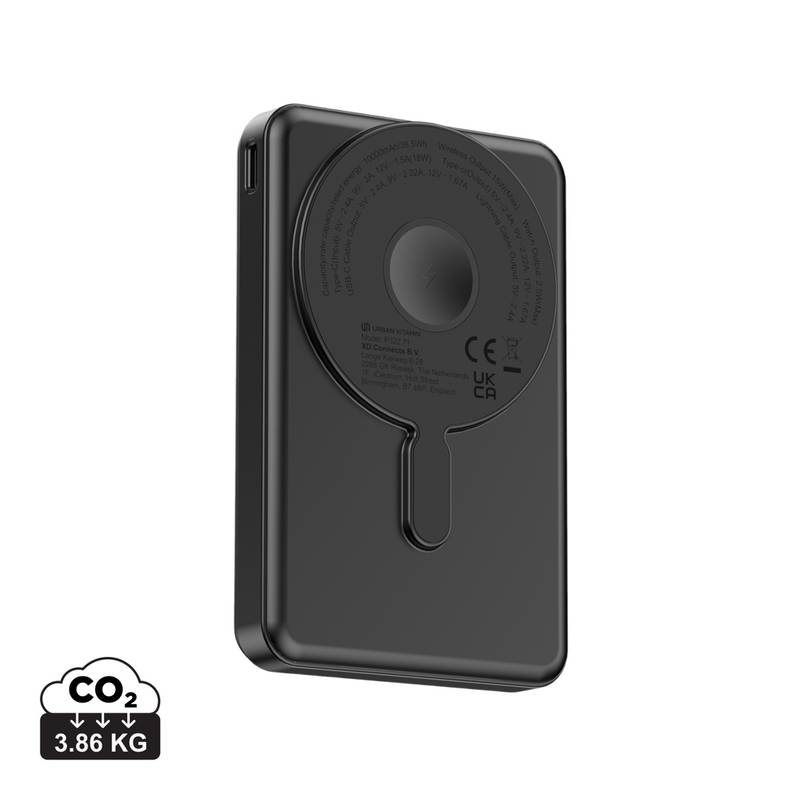 Magnetická powerbanka Urban Vitamín Delano 5v1 10000mAh 20W, čierna Magnetická powerbanka Urban Vitamín Delano 5v1 10000mAh 20W, čierna