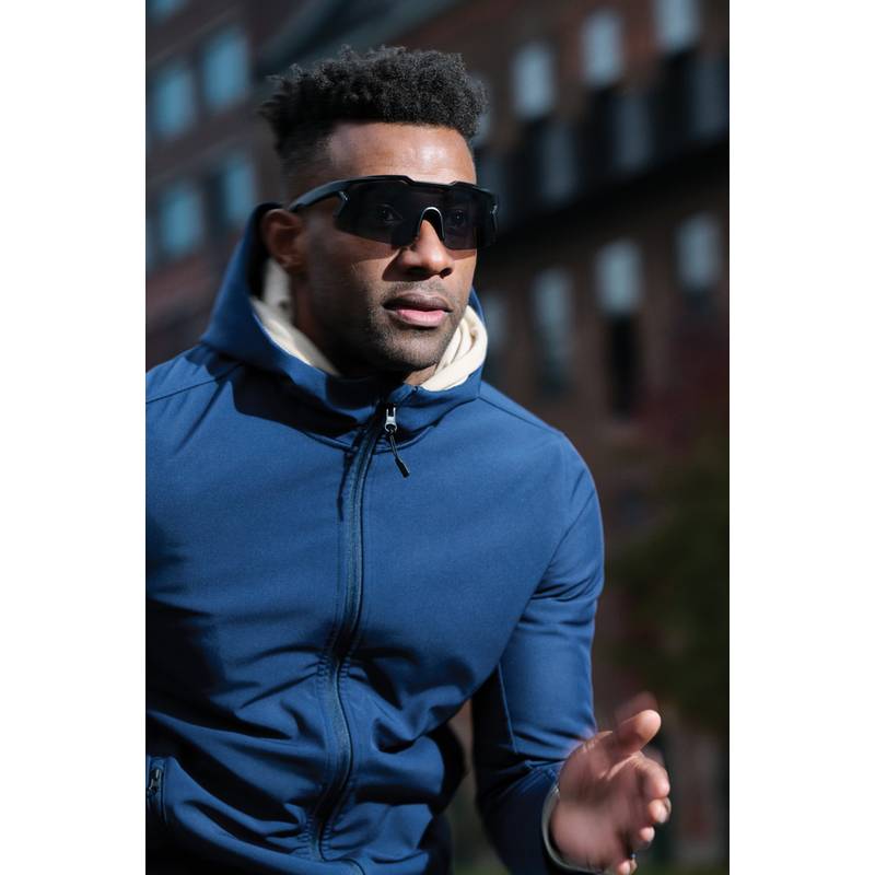 Sportovní brýle SproShield z RCS recyklovaného plastu, černá Sportovní brýle SproShield z RCS recyklovaného plastu, černá