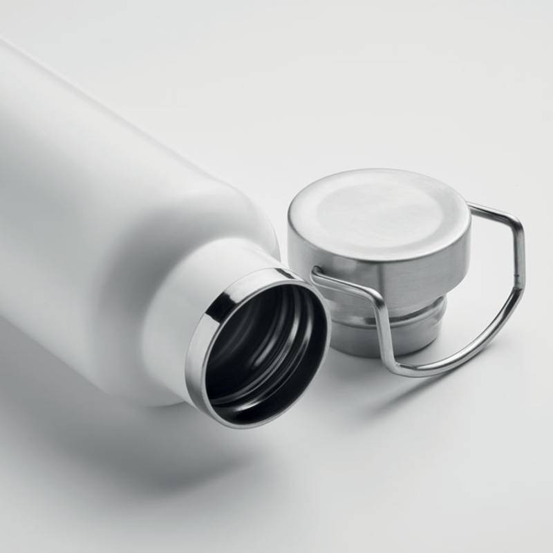 Dvoustěnná láhev 500 ml, bílá Dvoustěnná láhev 500 ml, bílá