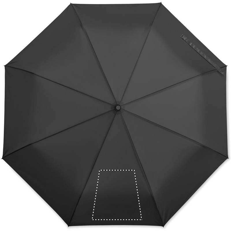 23palcový skládací deštník, černá 23palcový skládací deštník, černá