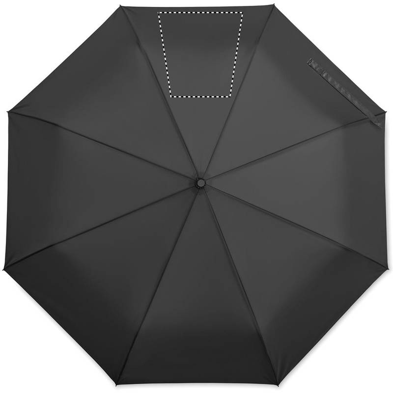 23palcový skládací deštník, černá 23palcový skládací deštník, černá