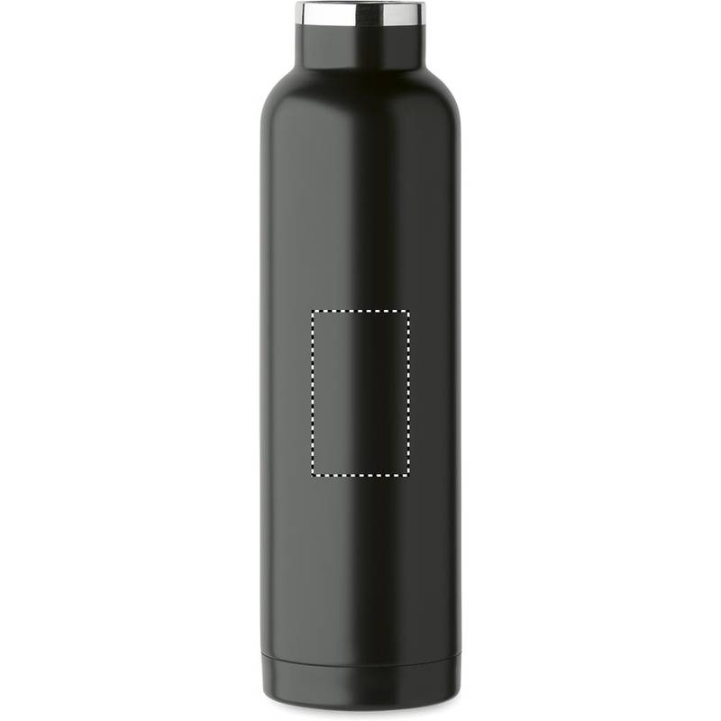 Láhev s dvojitou stěnou 660 ml, černá Láhev s dvojitou stěnou 660 ml, černá