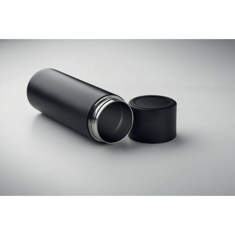 Dvoustěnná láhev 420 ml., černá Dvoustěnná láhev 420 ml., černá