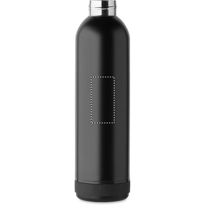 Láhev a reproduktor, černá Láhev a reproduktor, černá