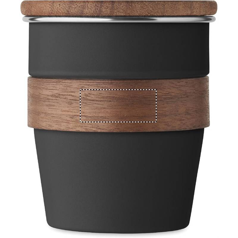 Jednostenný kelímok 350 ml, čierna Jednostenný kelímok 350 ml, čierna