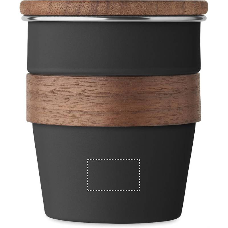 Jednostenný kelímok 350 ml, čierna Jednostenný kelímok 350 ml, čierna