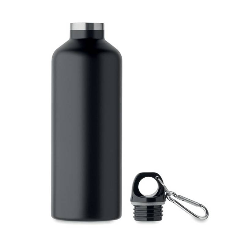 Dvoustěnná láhev 500 ml, černá Dvoustěnná láhev 500 ml, černá