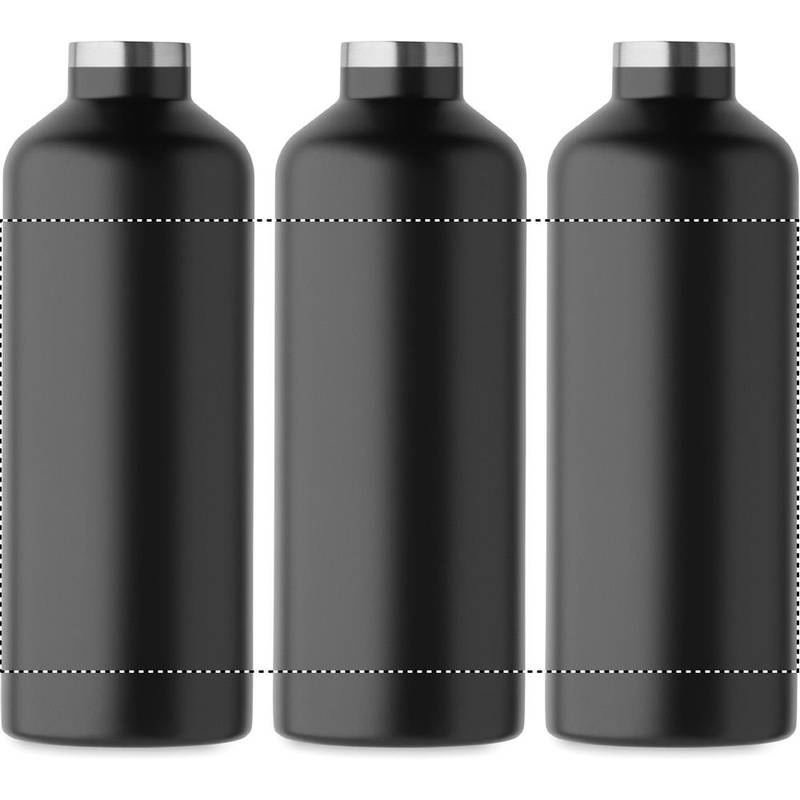 Dvoustěnná láhev 500 ml, černá Dvoustěnná láhev 500 ml, černá