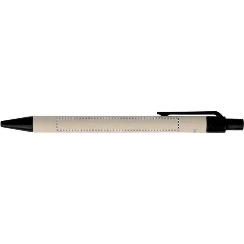 Zápisník A5 z recykl. papíru, černá Zápisník A5 z recykl. papíru, černá