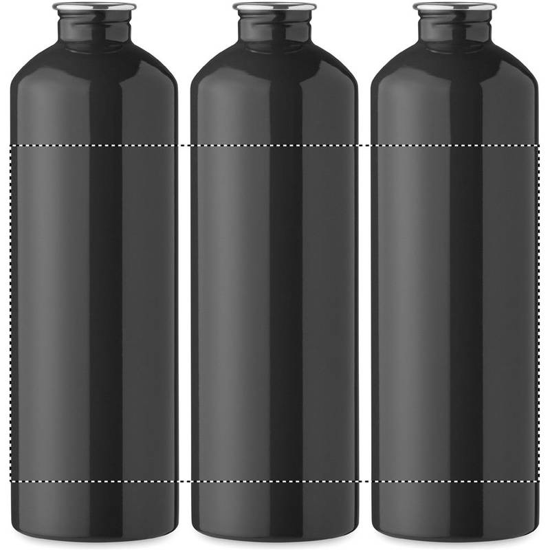 Jednostenná nerezová fľaša 750 ml, čierna Jednostenná nerezová fľaša 750 ml, čierna