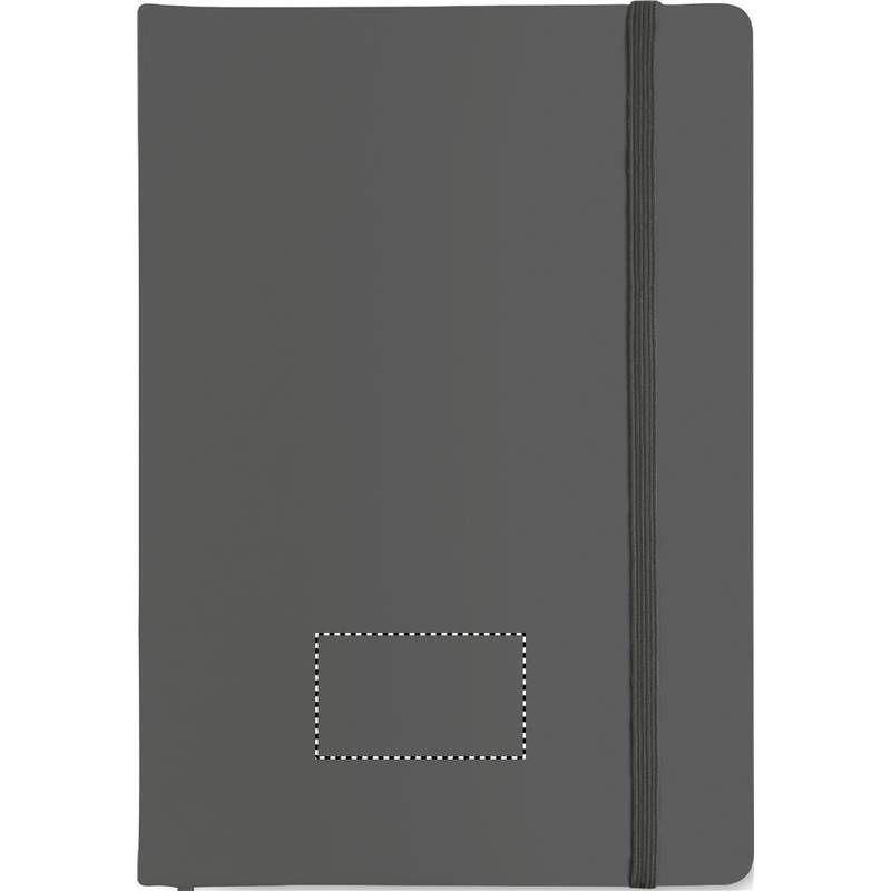 A5 linkovaný zápisník, šedá Stone A5 linkovaný zápisník, šedá Stone