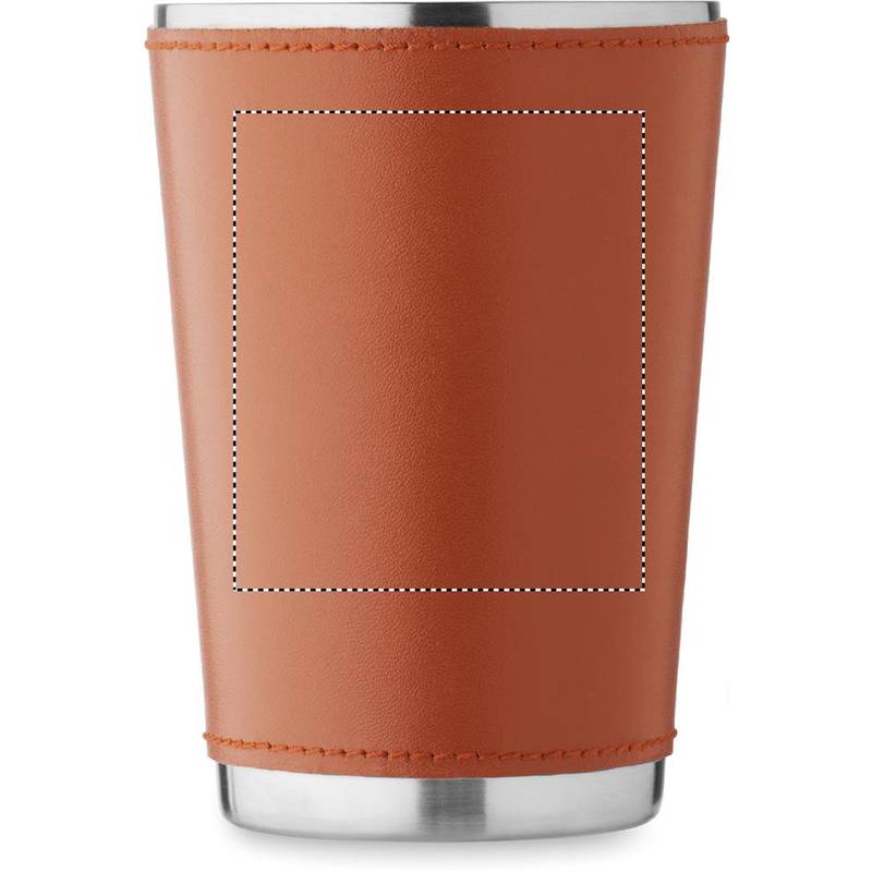 Dvoustěnný kelímek 350 ml, hnědá Dvoustěnný kelímek 350 ml, hnědá