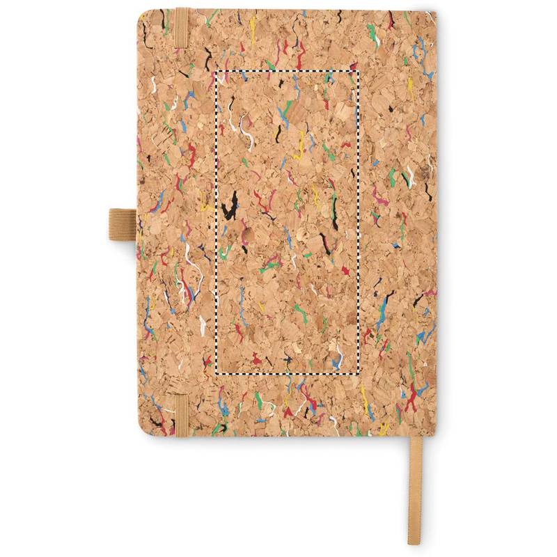 Barevný korkový zápisník A5, hnědá béžová Barevný korkový zápisník A5, hnědá béžová