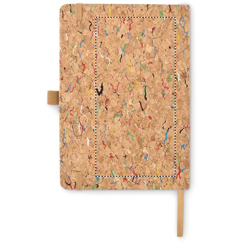 Barevný korkový zápisník A5, hnědá béžová Barevný korkový zápisník A5, hnědá béžová