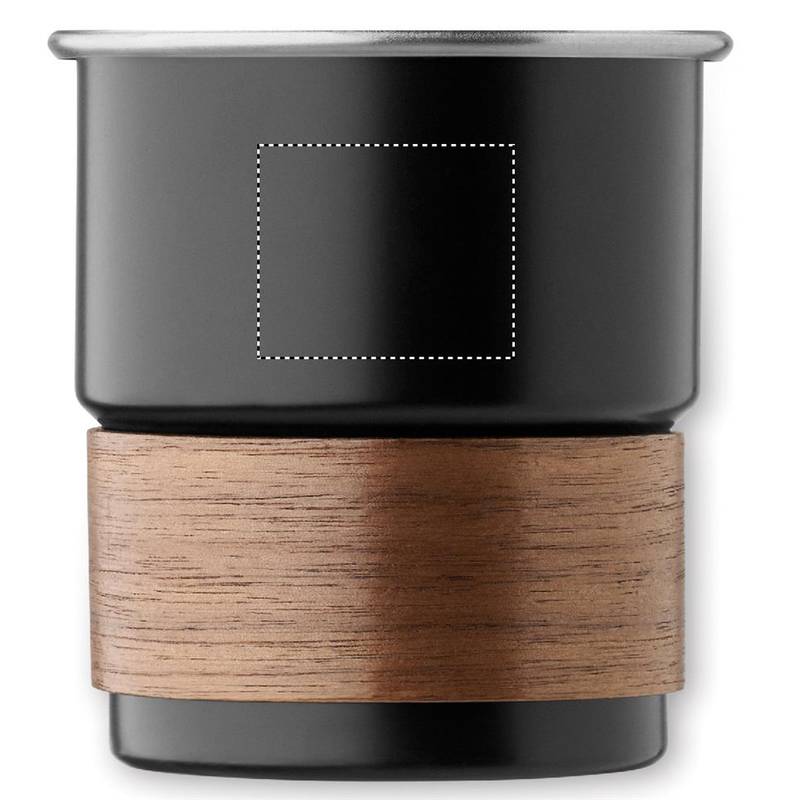 Jednostěnný pohárek 260 ml, černá Jednostěnný pohárek 260 ml, černá