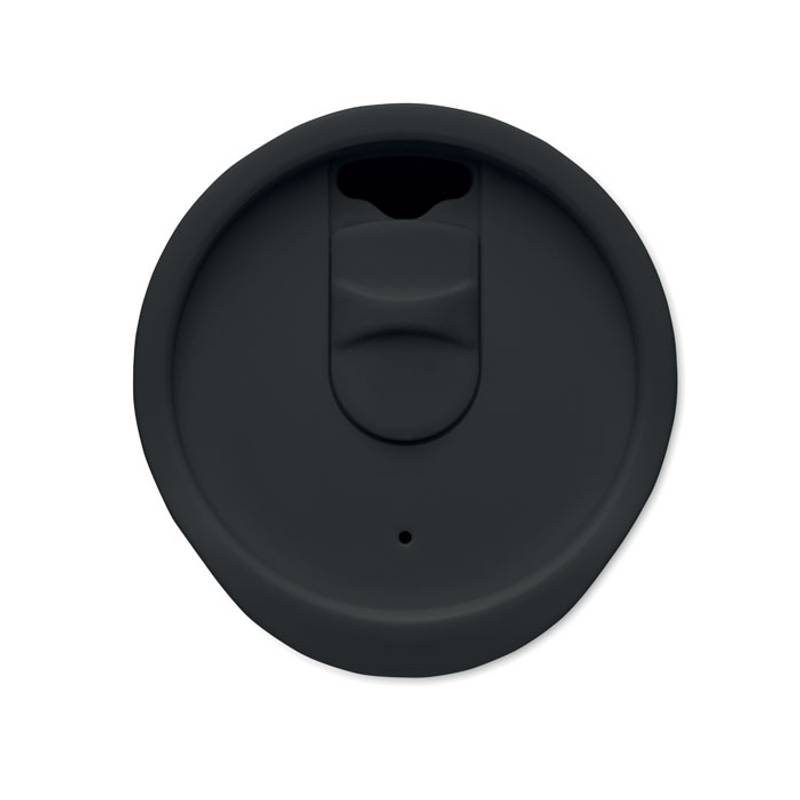 Dvoustěnný pohárek 300 ml z PP, černá Dvoustěnný pohárek 300 ml z PP, černá