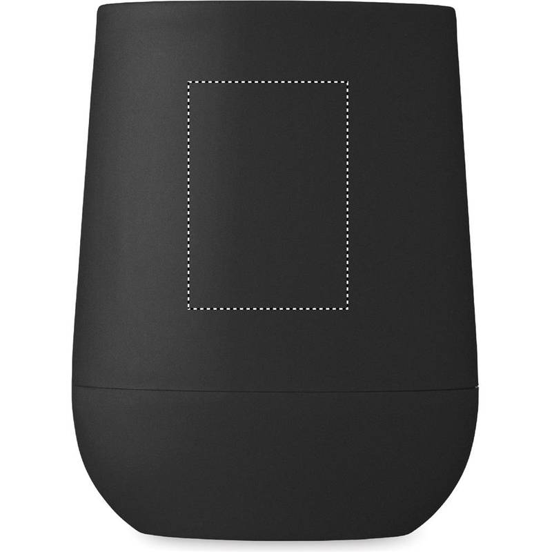 Dvoustěnný pohárek 300 ml z PP, černá Dvoustěnný pohárek 300 ml z PP, černá