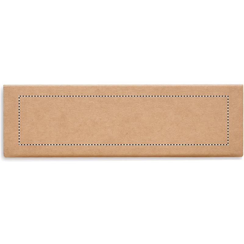 Sada propisek z pšeničné slámy/ABS, hnědá béžová Sada propisek z pšeničné slámy/ABS, hnědá béžová