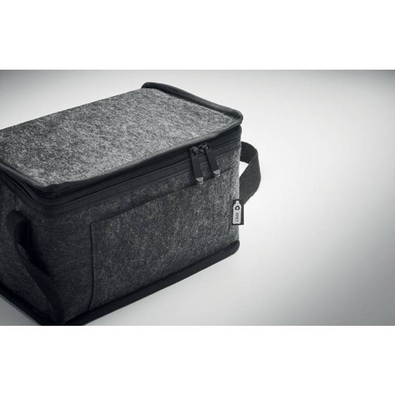 RPET plstěná chladicí taška, šedá Stone RPET plstěná chladicí taška, šedá Stone