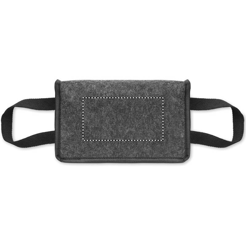 RPET plstěná chladicí taška, šedá Stone RPET plstěná chladicí taška, šedá Stone