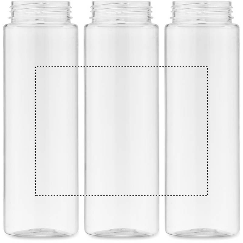 Láhev RPET 500 ml, černá Láhev RPET 500 ml, černá