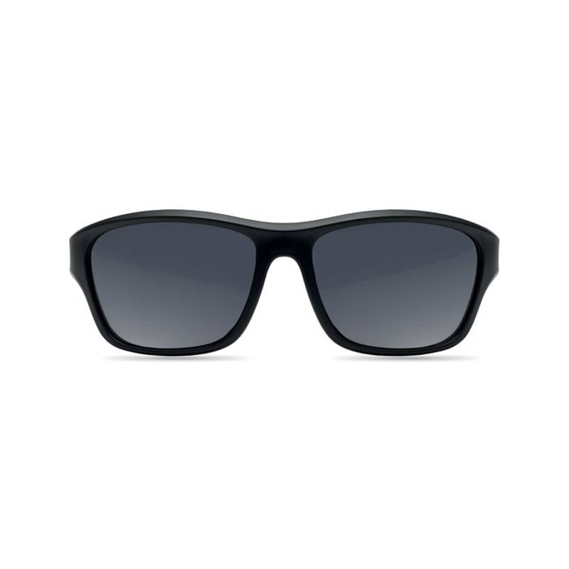 Zrkadlové športové slnečné okuliare, čierna Zrkadlové športové slnečné okuliare, čierna