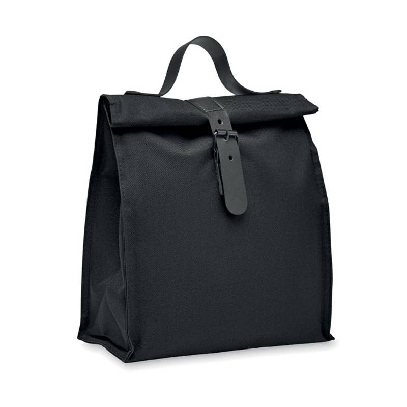 Chladiaca taška z 600D RPET, čierna Chladiaca taška z 600D RPET, čierna