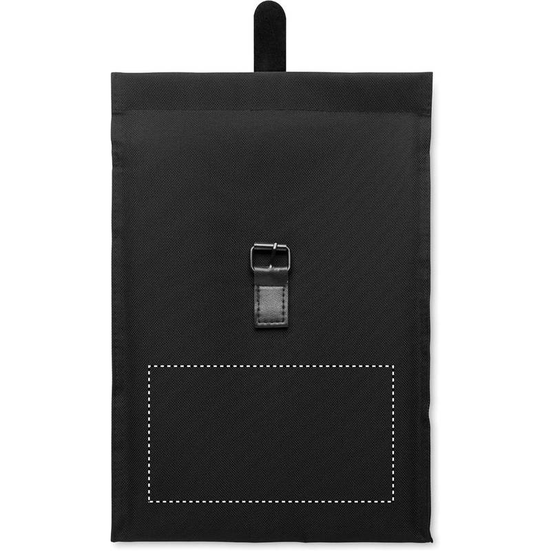 Chladiaca taška z 600D RPET, čierna Chladiaca taška z 600D RPET, čierna