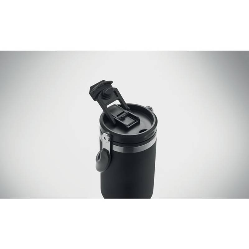 Dvoustěnný pohár 850 ml, černá Dvoustěnný pohár 850 ml, černá