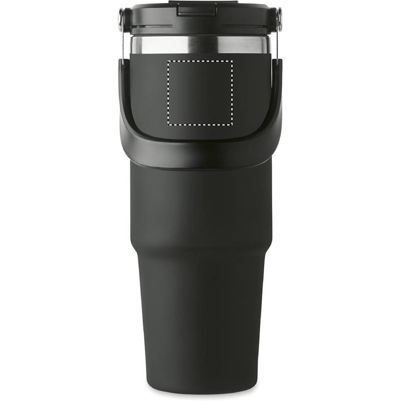 Dvoustěnný pohár 850 ml, černá Dvoustěnný pohár 850 ml, černá