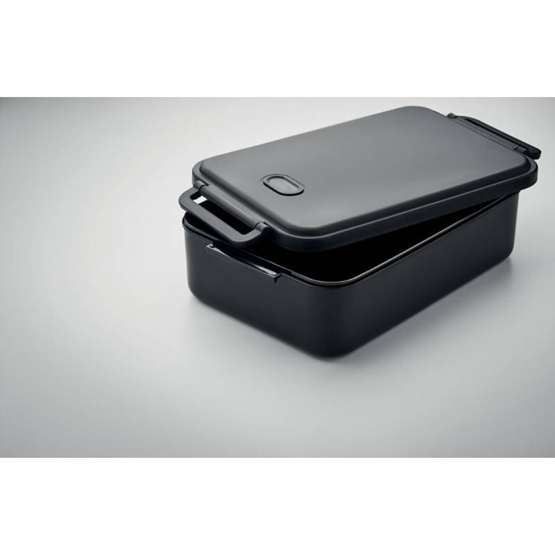 Obědová krabička z PP, 2200 ml, černá Obědová krabička z PP, 2200 ml, černá