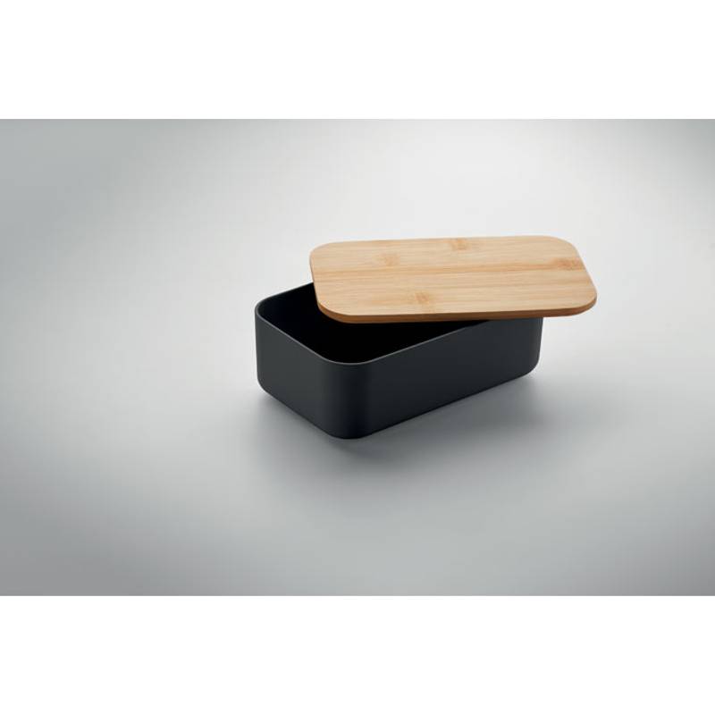 Obědová krabička z PLA, 1000ml, černá Obědová krabička z PLA, 1000ml, černá