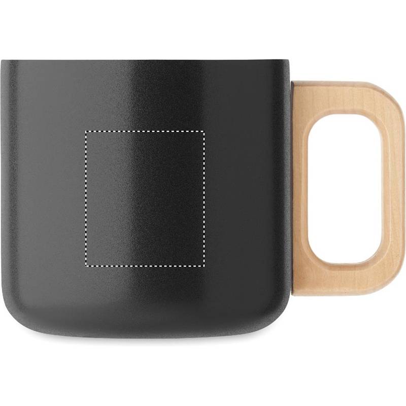 Dvoustěnný hrnek 350 ml, černá Dvoustěnný hrnek 350 ml, černá