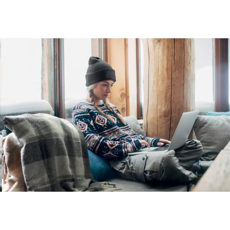 Unisex čepice z RPET, zelená Dark Unisex čepice z RPET, zelená Dark