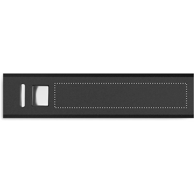 Power banka 2600 mAh, čierna Power banka 2600 mAh, čierna