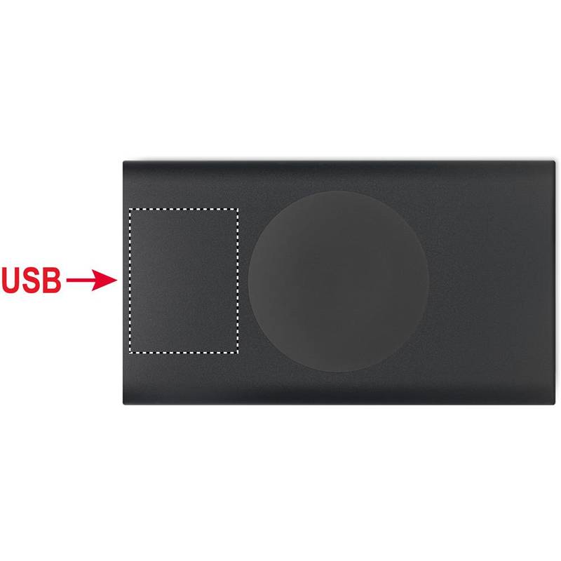 Powerbanka 5000mAh 15W, černá Powerbanka 5000mAh 15W, černá