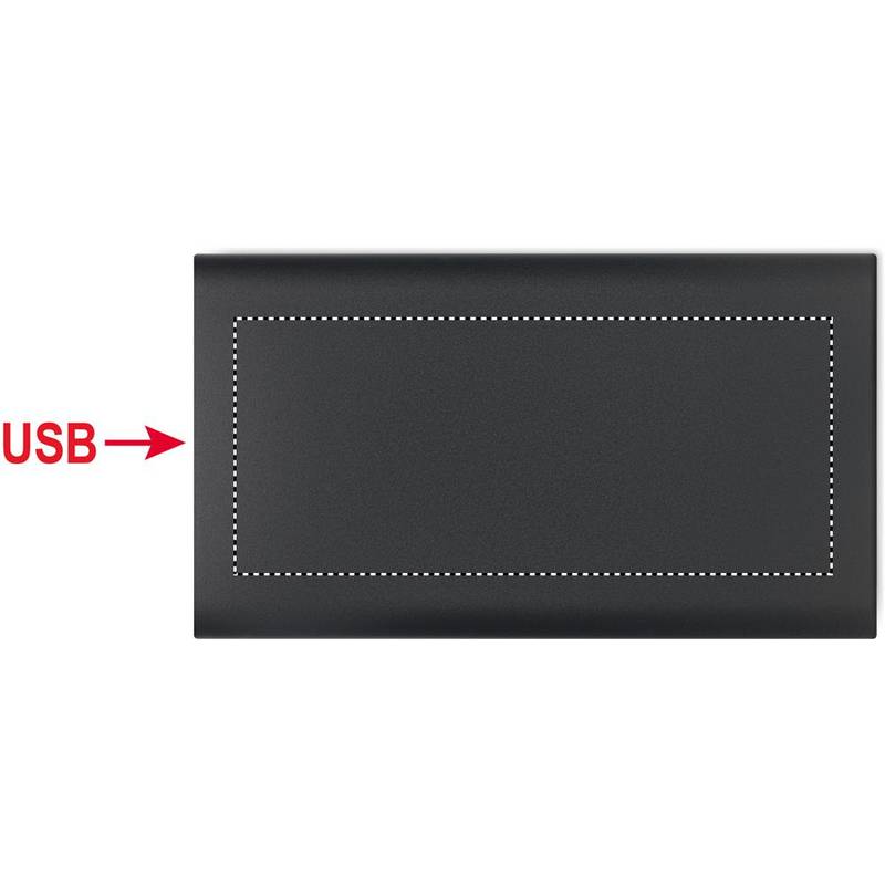 Powerbanka 5000mAh 15W, černá Powerbanka 5000mAh 15W, černá