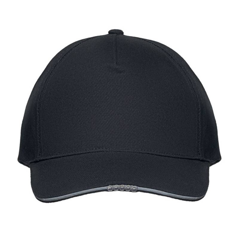 5 panelová 220g bavlněná čepice s, černá 5 panelová 220g bavlněná čepice s, černá