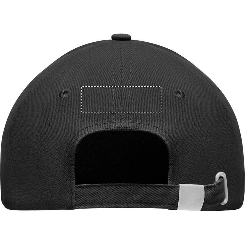 5 panelová 220g bavlněná čepice s, černá 5 panelová 220g bavlněná čepice s, černá