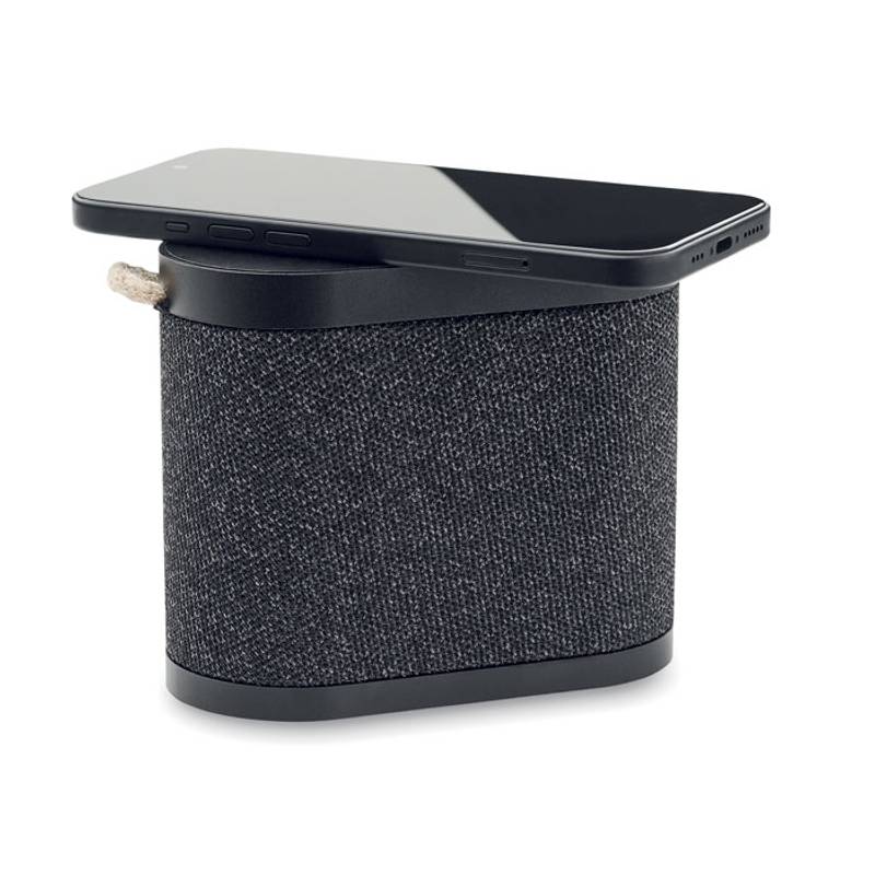 Reproduktor s 15W bezdrôtovou ponukou, čierna Reproduktor s 15W bezdrôtovou ponukou, čierna